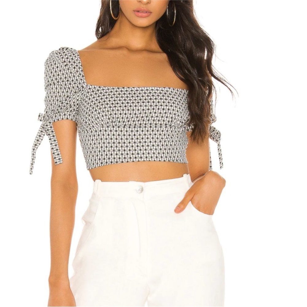 Privacy Please Hall Crop Top